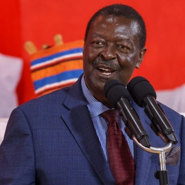 Mudavadi Sides with Suluhu in Kenya-Tanzania Tiff