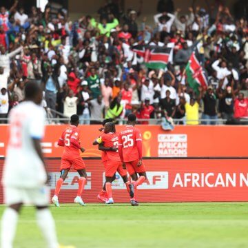 Kenya Stun DRC in Historic CHAN Debut Kenya Stun DRC in Historic CHAN Debut