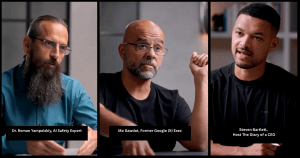 AI Experts Dr. Roman Yampolskiy, and Mo Gawdat speak to The Diary of a CEO podcast host Steven Bartlett about the dangers of AI