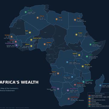 Africa’s Trillion-Dollar Mineral Map of Lost Wealth Africa’s Trillion-Dollar Mineral Map of Lost Wealth