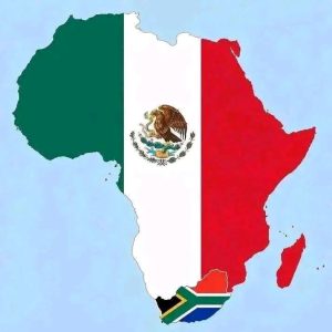 Africa against South Africa.