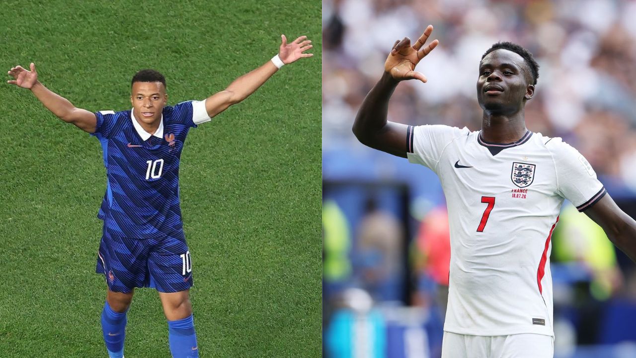 England Beats France 6-4 as Mbappe and Saka Make History England Beats France 6-4 as Mbappe and Saka Make History