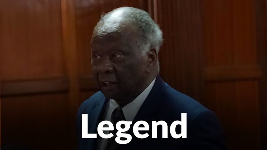 At 90, Veteran Lawyer John Khaminwa Still Works Hard and Dances