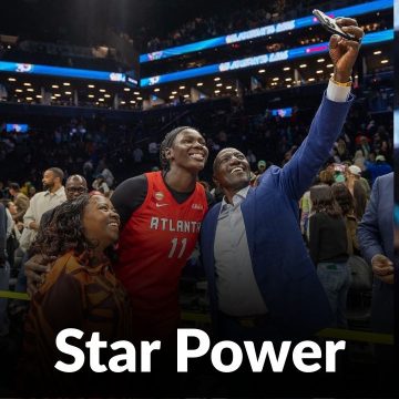 Madina Okot Closes Rookie Season With a Win and Kenya’s First Couple Courtside Madina Okot Closes Rookie Season With a Win and Kenya’s First Couple Courtside