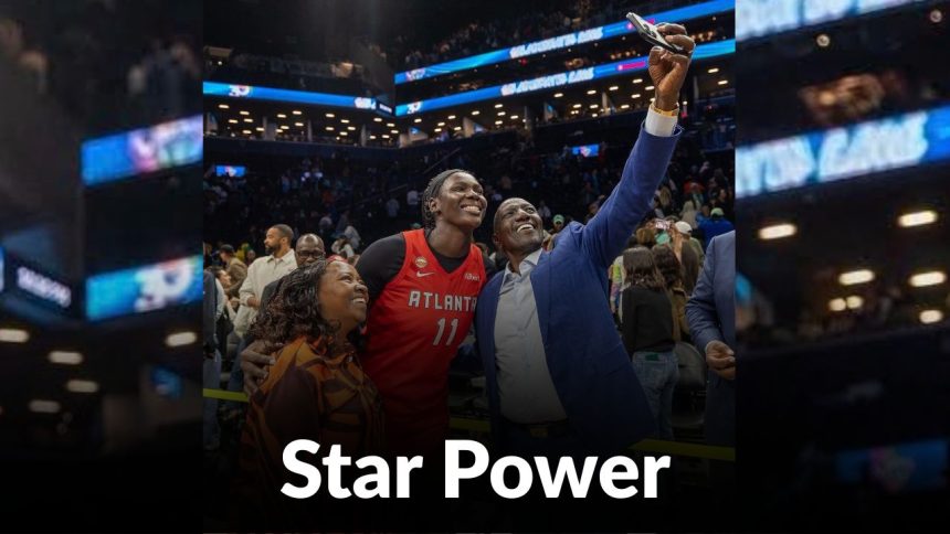 Madina Okot Closes Rookie Season With a Win and Kenya’s First Couple Courtside