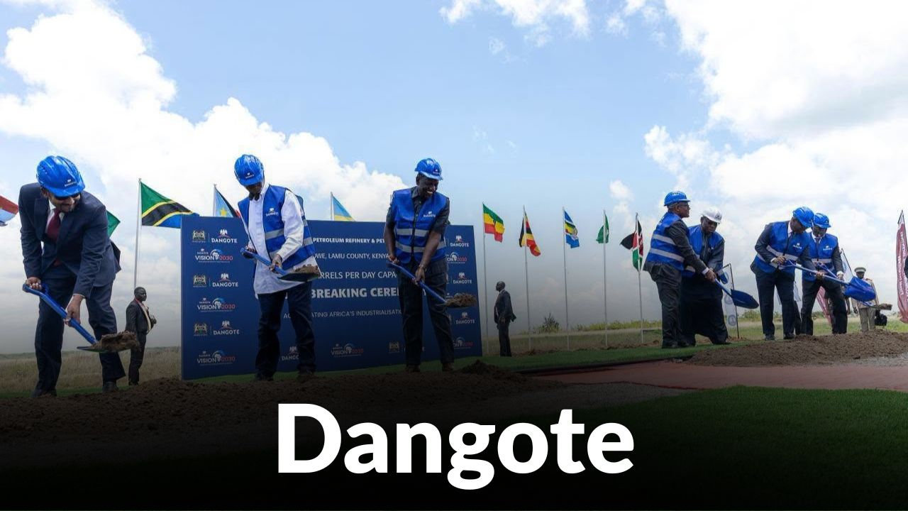 Dangote Breaks Ground for Oil Refinery on Kenya’s Coast, Boosting Ruto’s Political Prospects as Opposition Cries Foul Dangote Breaks Ground for Oil Refinery on Kenya’s Coast, Boosting Ruto’s Political Prospects as Opposition Cries Foul